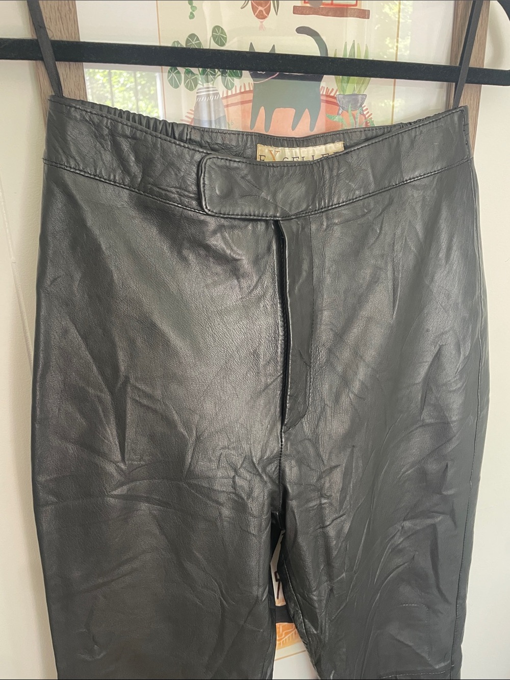Vintage Leather Pants - Picture 2 of 12